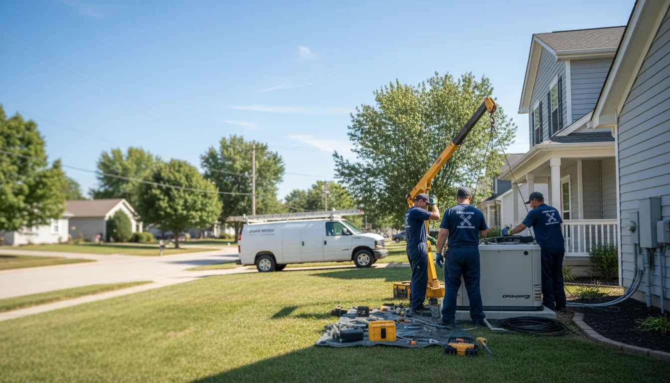 Generator Installation in Shiner, TX near me